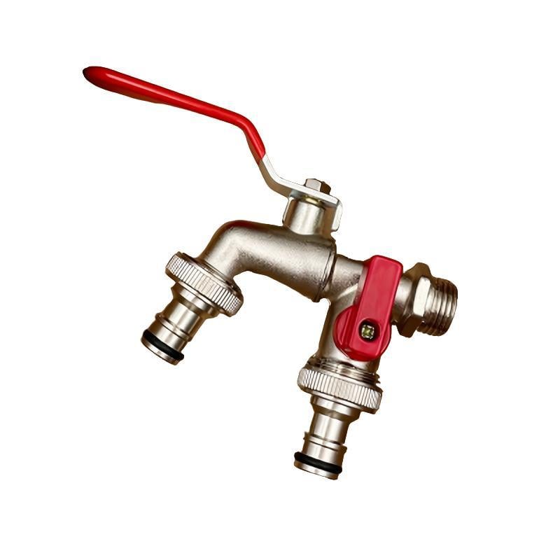 FlowSplit — Dubbele Waterverdeler | 1+1 GRATIS