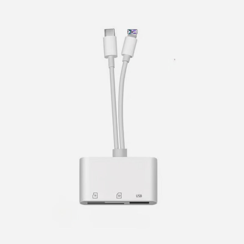 DataLink – 3-in-1 SD/TF/USB-kaartlezer | 1+1 GRATIS