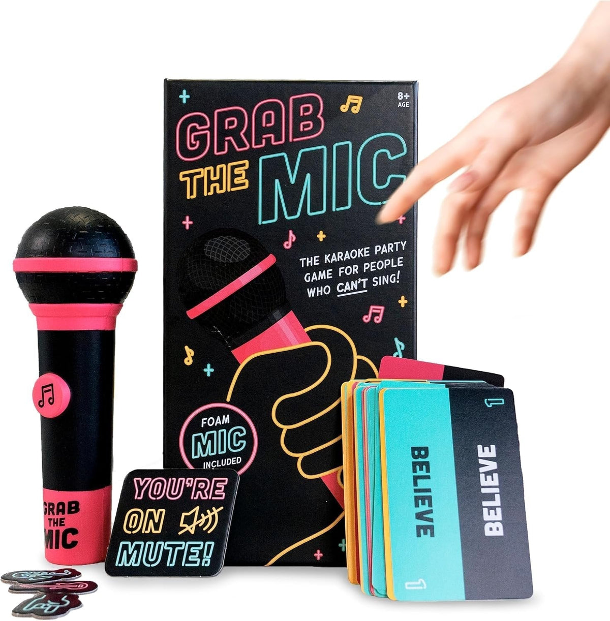 SingRush - Grijp de microfoon | Het gezelschapsspel voor mensen die niet kunnen zingen | 50% KORTING