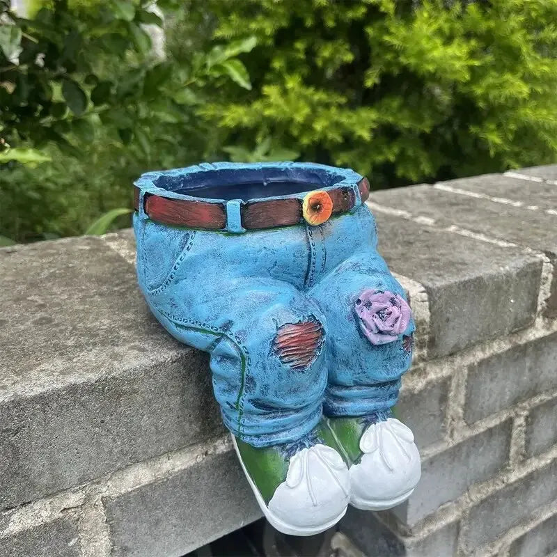 DenimBloom™ – Bloempot in jeansvorm | 50% korting