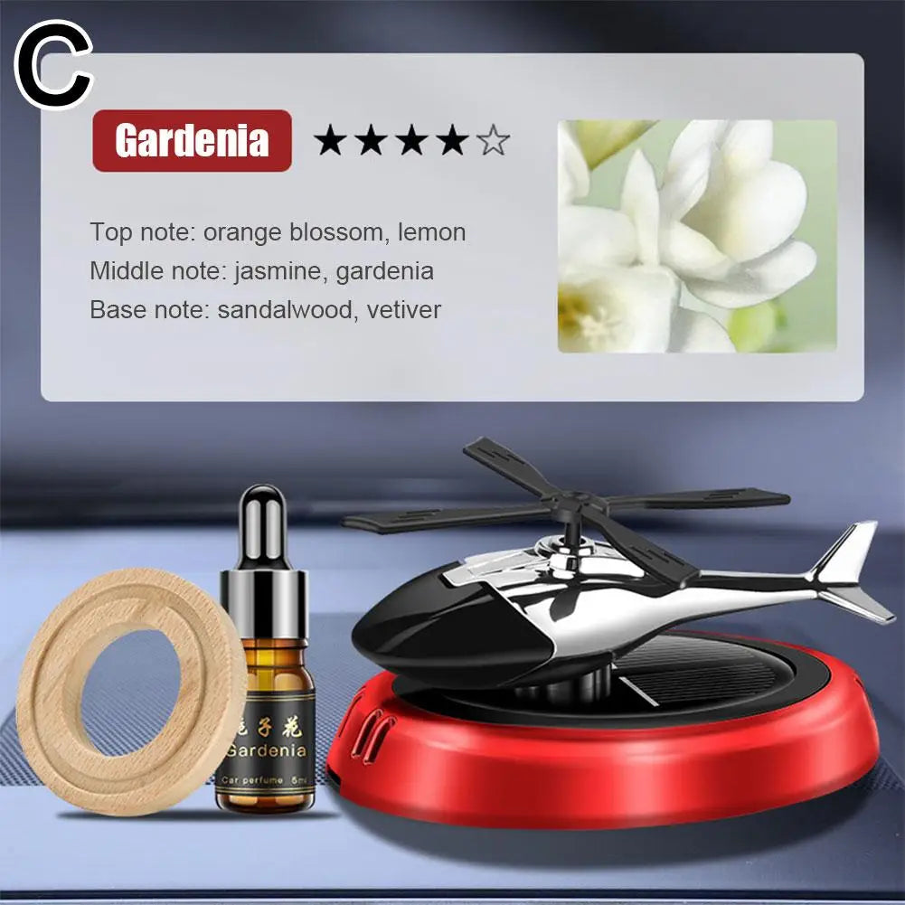 Solar Car-Air Freshener-Fresh Geur met zonne-energie en compact ontwerp