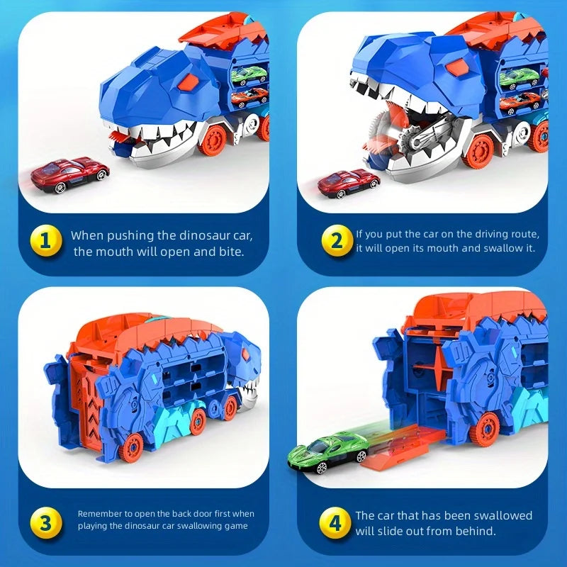 DinoMorph – 4-in-1 Transformer Reuzen-truck & Dino-speelset | 50% KORTING