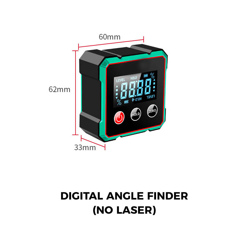 AnglePro™ digitale hoekzoeker met magneet en laser