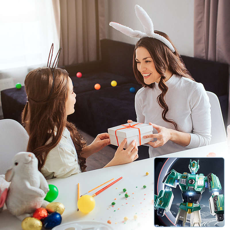 MagnaBot – 9-in-1 auto- en robotspeelset | 50% KORTING