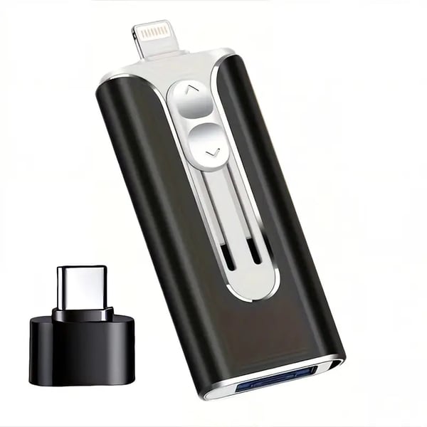 32~256 GB Micro USB + 8-pins + USB 3.0 4-in-1 handige computer-U-schijf | 50% KORTING