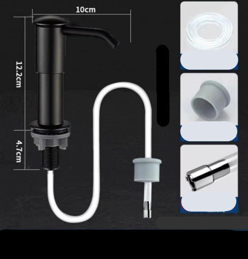 SoapEase — Elegante Keukenzeepdispenser | 50% KORTING