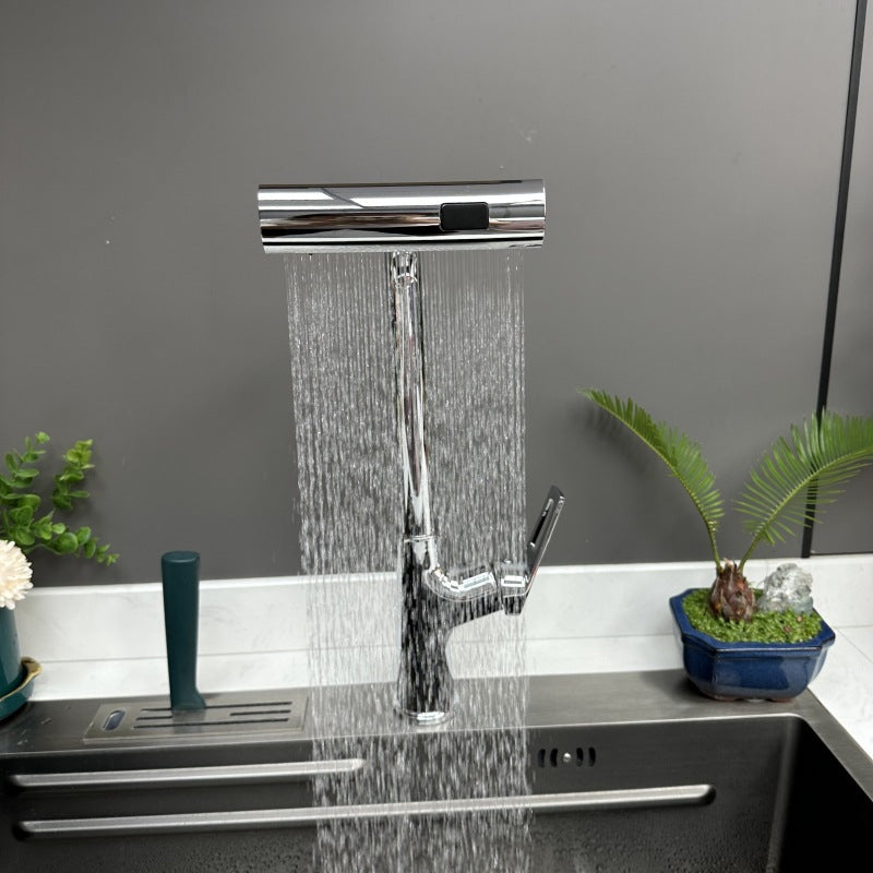 FlexiFlow™ – Uittrekbare Keukenkraansproeier voor Maximaal Bereik & Minimale Spetters | 50% KORTING