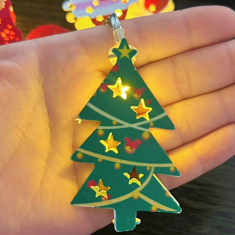 NordicGlow – Kerst LED ijzeren decoratieve lichtketting
