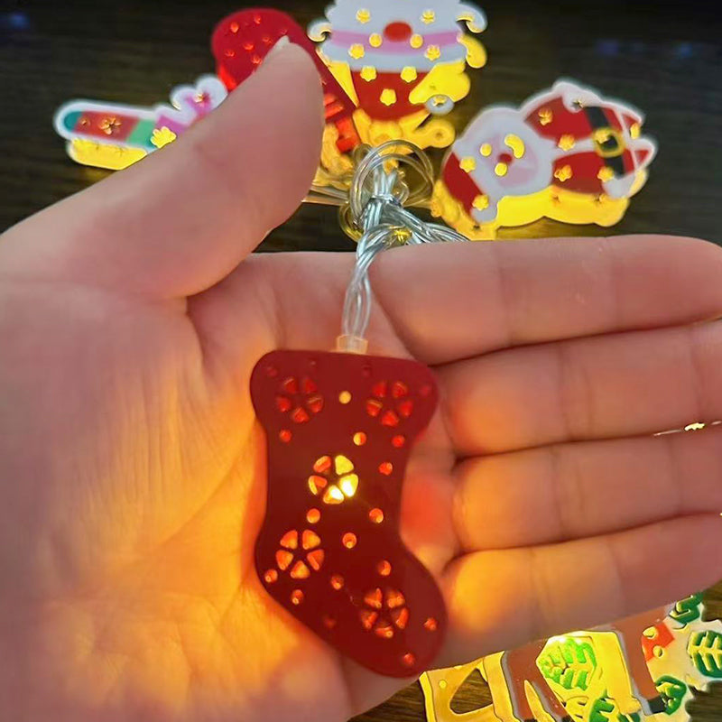 NordicGlow – Kerst LED ijzeren decoratieve lichtketting