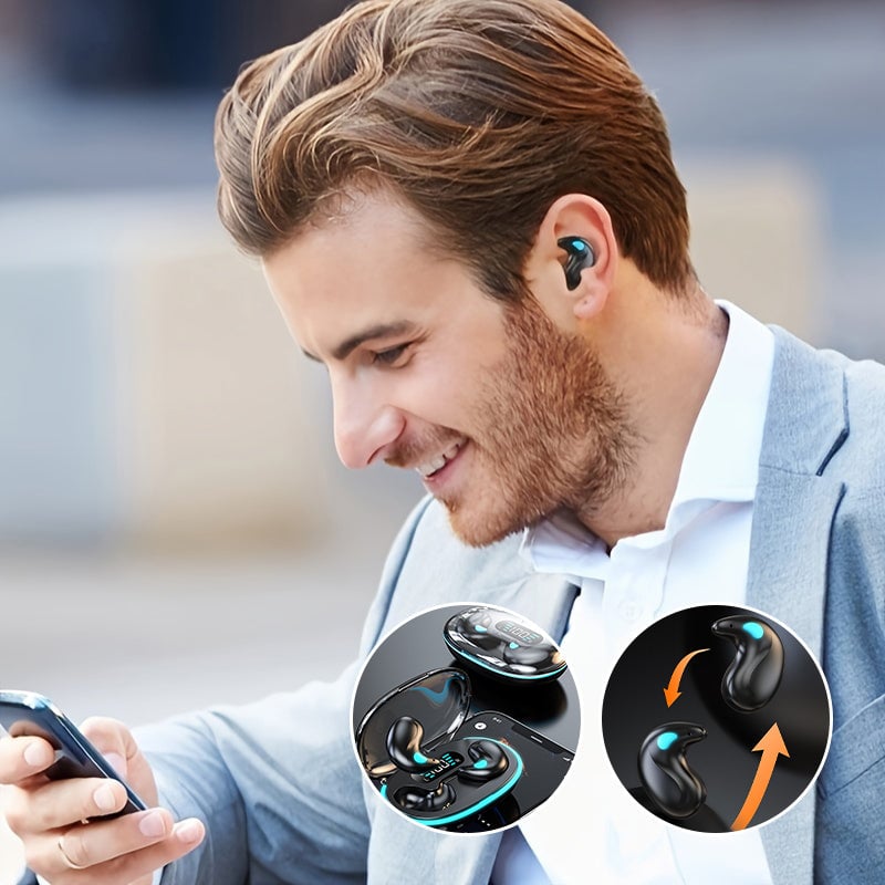ClearVibe™ – Draadloze Beengeleidings-Oordopjes met Slim Display! | 50% KORTING