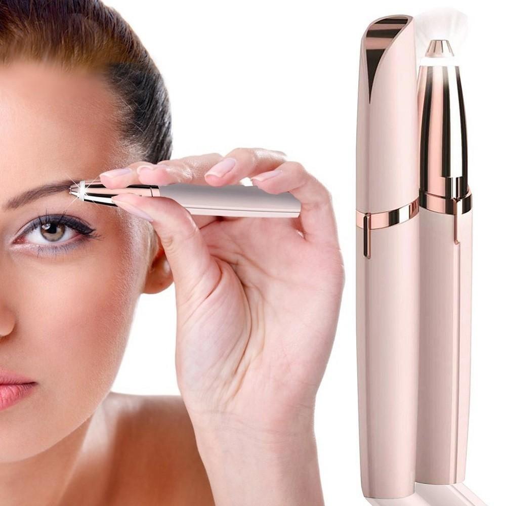 BrowGlam™ – Pijnloze Wenkbrauwtrimmer voor Perfecte Brows in Seconden! | 50% KORTING