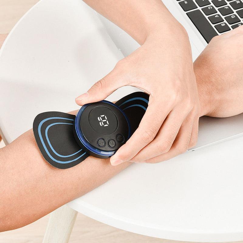 Draagbare massage-apparaat met 8 standen en LCD-scherm