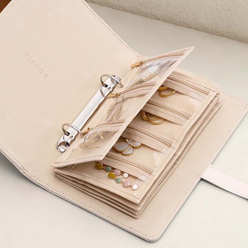 VelvetVault™ – Luxe Juwelen Opbergboek | Elegant, Veilig & Overal mee naartoe | 50% KORTING