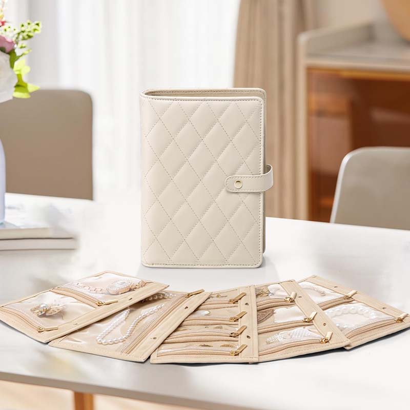 VelvetVault™ – Luxe Juwelen Opbergboek | Elegant, Veilig & Overal mee naartoe | 50% KORTING