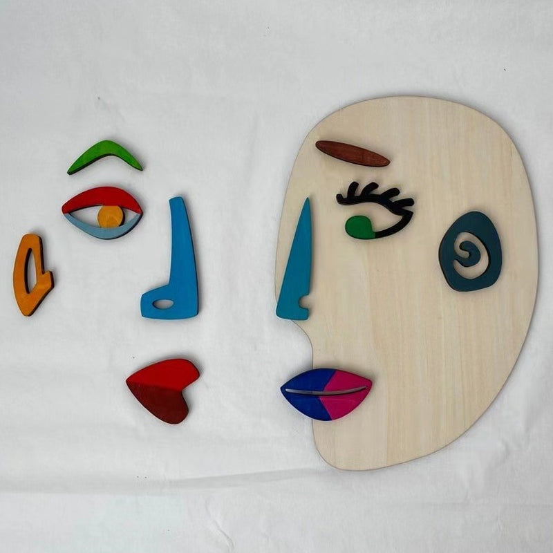 KleineMeester - Houten Montessori Puzzels (26 Houten Delen) | 50% KORTING