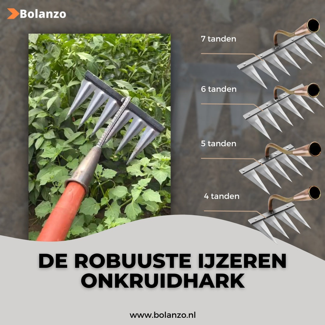 IronWeed – Robuuste Onkruidhark | 50% KORTING