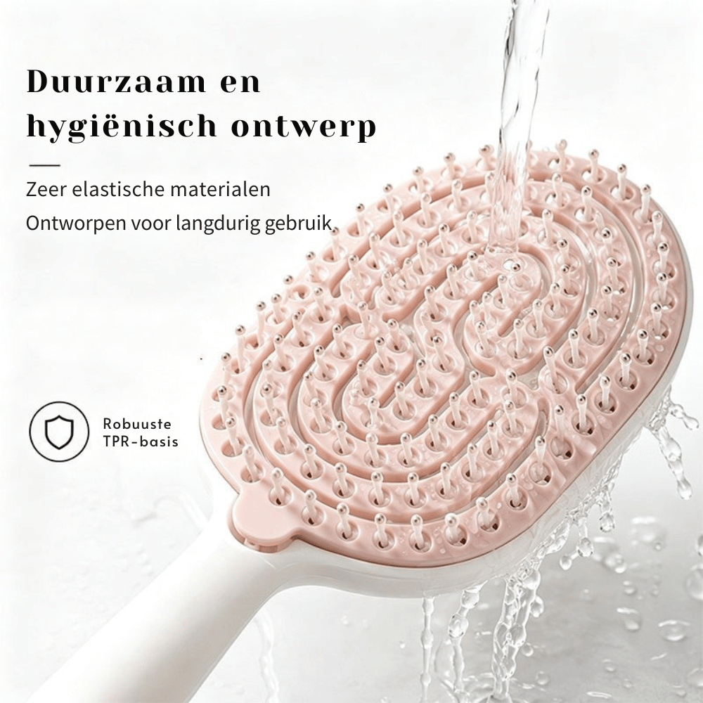 CleanSweep — Zelfreinigende Ontklittende Haarborstel | 1+1 GRATIS