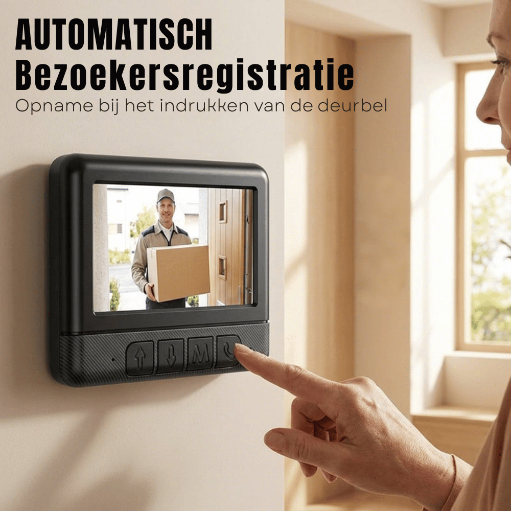 SecureVista — Slimme HD Deurbel | 50% KORTING