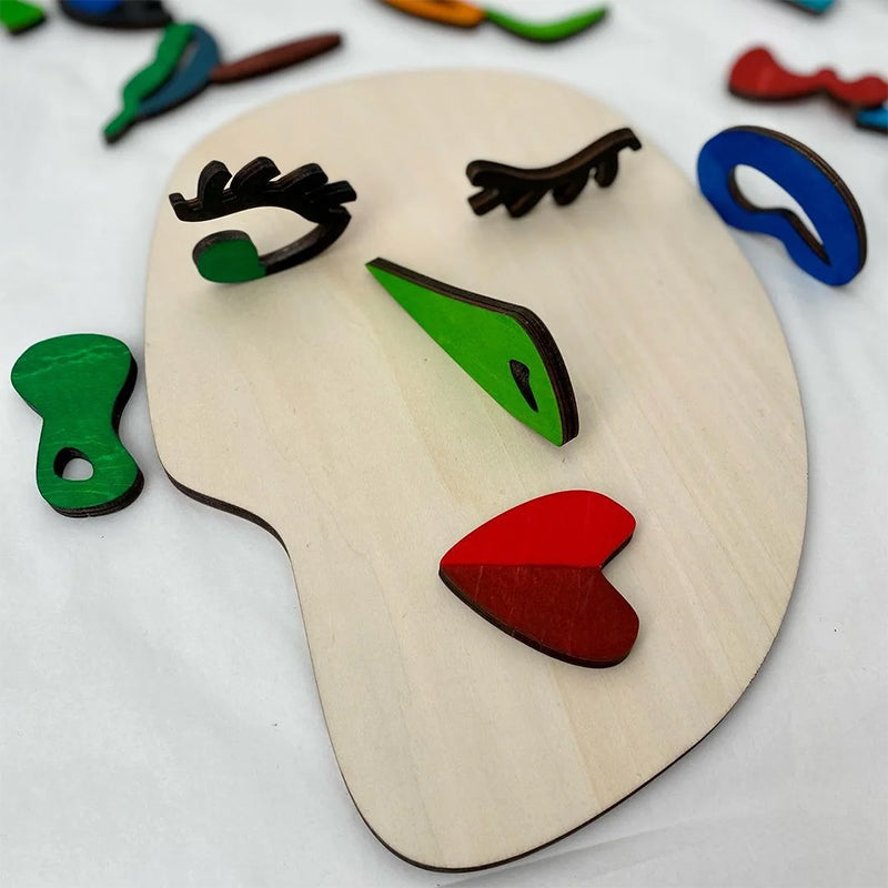 KleineMeester - Houten Montessori Puzzels (26 Houten Delen) | 50% KORTING