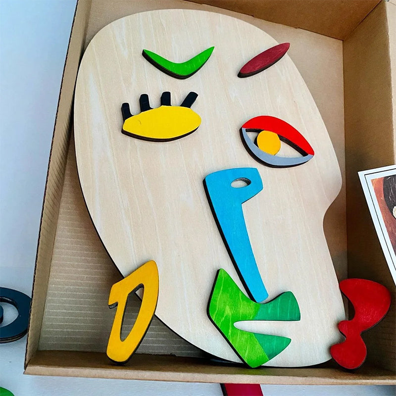 KleineMeester - Houten Montessori Puzzels (26 Houten Delen) | 50% KORTING