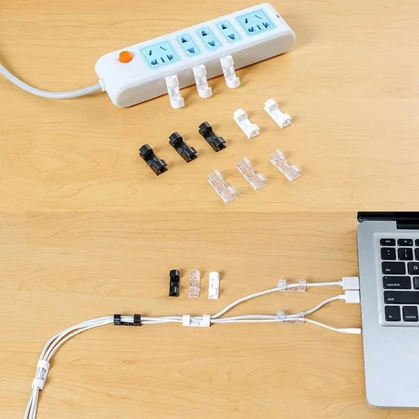 ClampLux — Kabel Organizer Clips | 50% KORTING