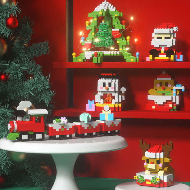 MerryBlocks – Kerst Mini Bouwset | 50% KORTING
