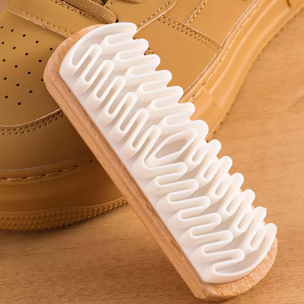 ShoeGuard – Rubberen schoenborstel voor zachte reiniging | 1+2 GRATIS