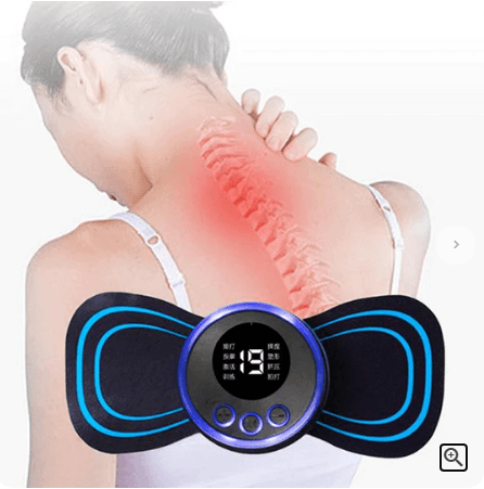 Draagbare massage-apparaat met 8 standen en LCD-scherm