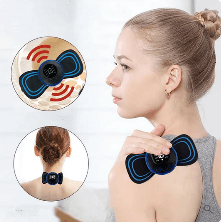 Draagbare massage-apparaat met 8 standen en LCD-scherm
