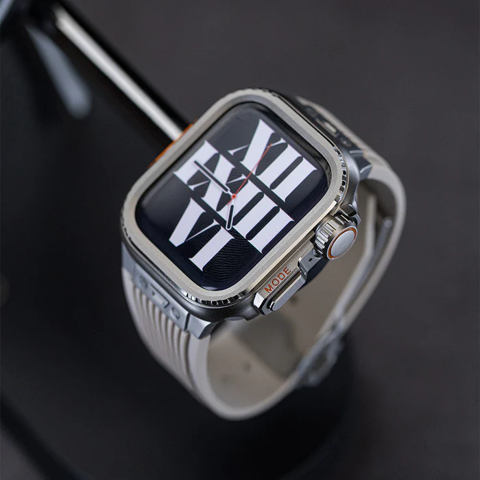 Titanium Behuizing voor Apple Watch - Robuuste Bescherming en Elegantie