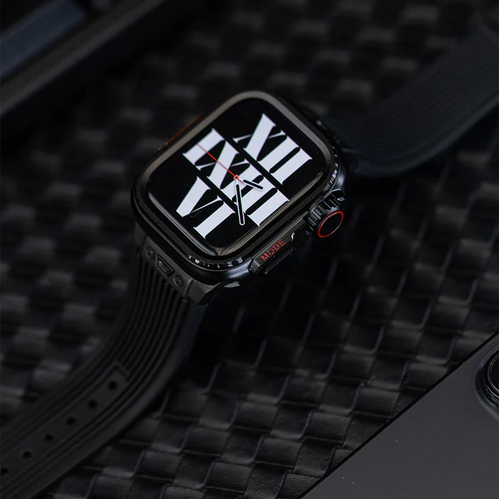 Titanium Behuizing voor Apple Watch - Robuuste Bescherming en Elegantie