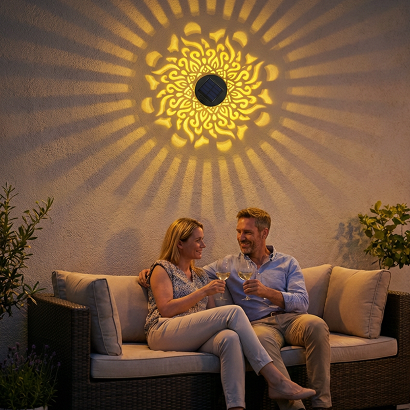 MandalaGlow — Solar Tuinlamp | 1+1 GRATIS