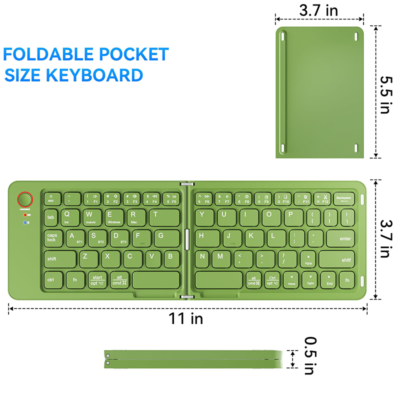 FlexType — Opvouwbaar Bluetooth Toetsenbord | 50% KORTING