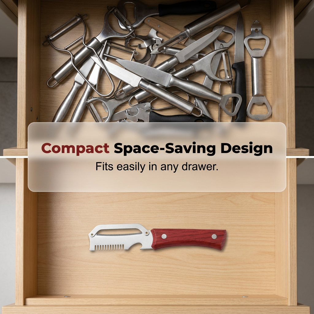 SleekSlice — 3-in-1 Keuken-Multitool | 1+2 GRATIS