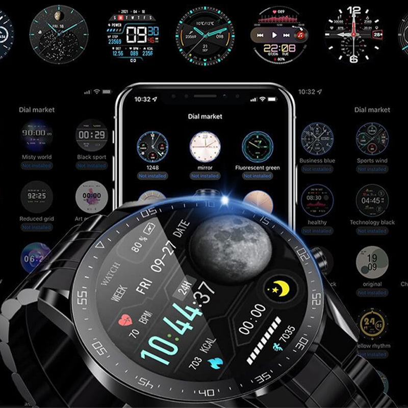 PulseTrack — Slimme Gezondheidshorloge | 50% KORTING