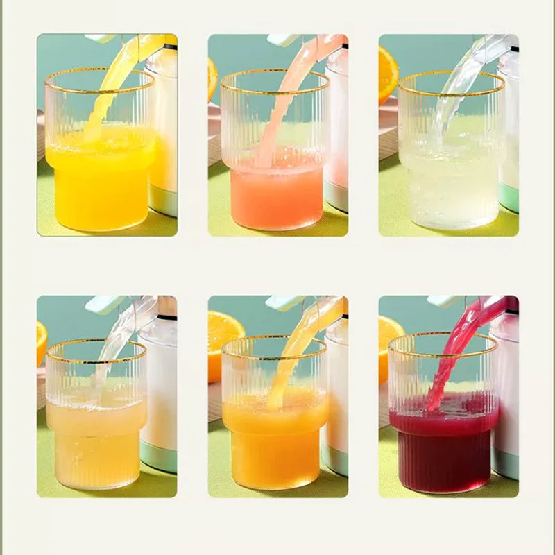 JuiceMate™ – Mini Elektrische Fruitpers voor Vers Sap Overal | 50% KORTING