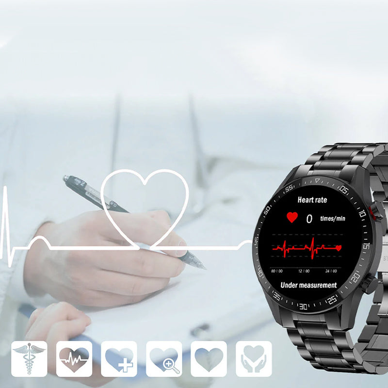 PulseTrack — Slimme Gezondheidshorloge | 50% KORTING