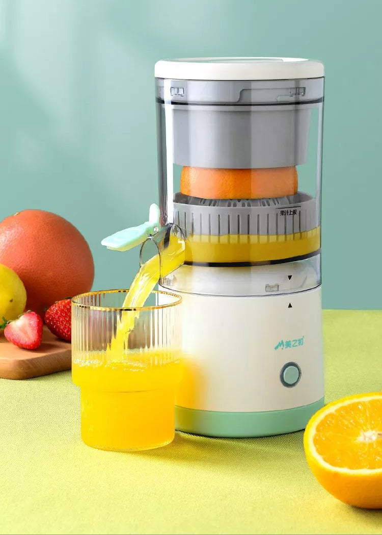 JuiceMate™ – Mini Elektrische Fruitpers voor Vers Sap Overal | 50% KORTING