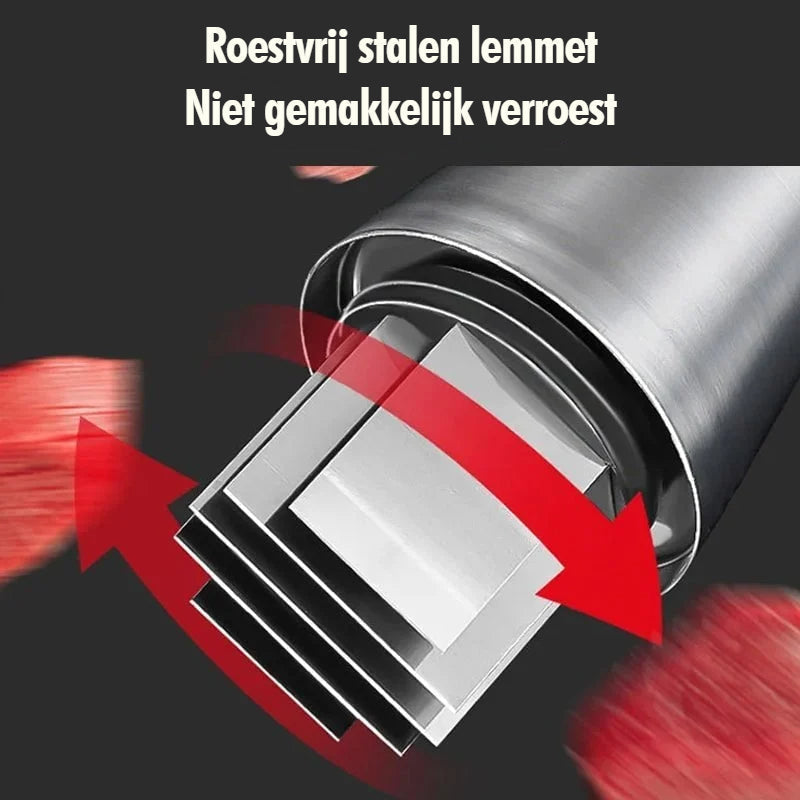 ChefPress™ – Handpers Knoflookhakker | Snel, Hygiënisch & Zonder Gedoe Snijden | 1+1 GRATIS