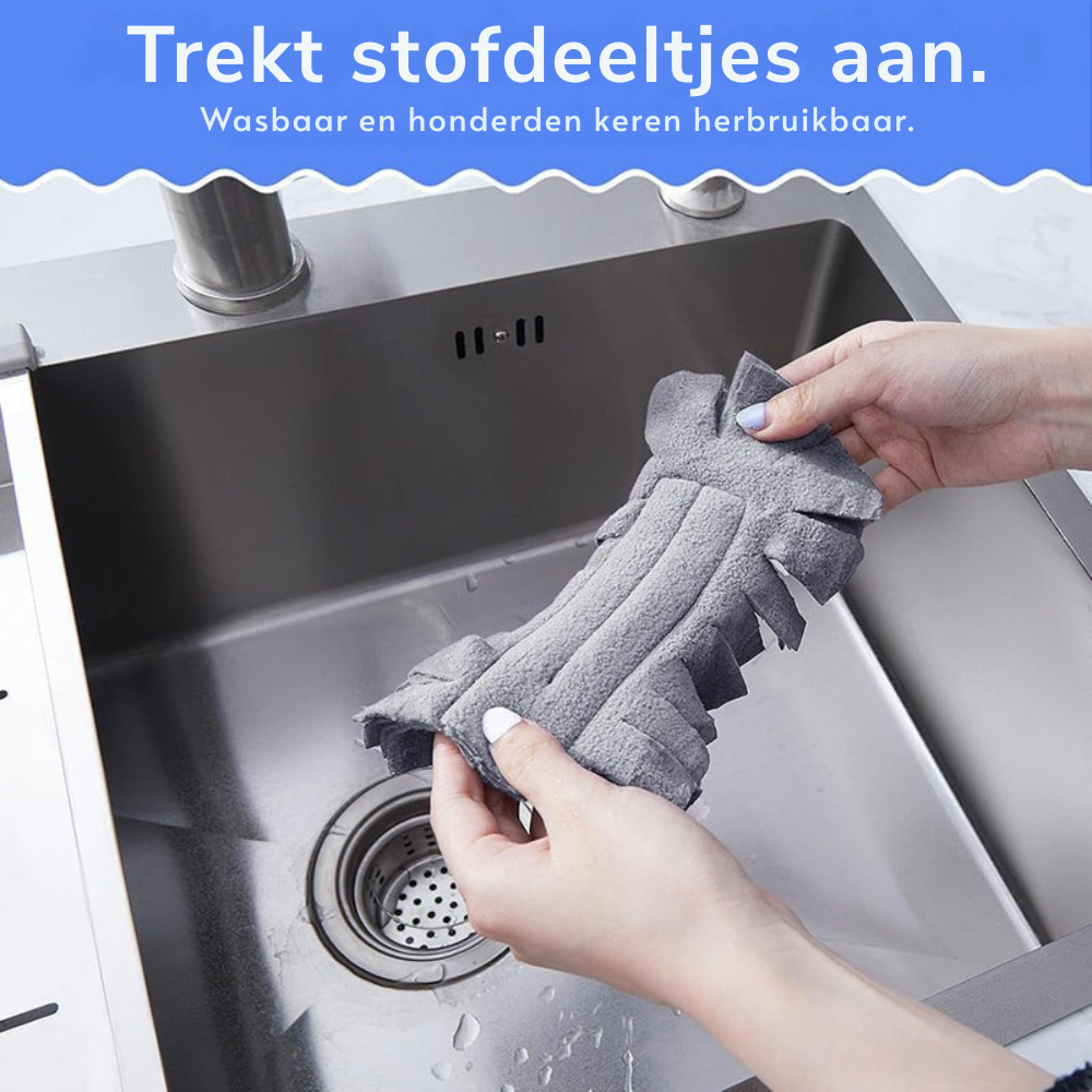 CleanEase 5pcs – Ultra-microvezel reinigingsdoeken | 50% KORTING