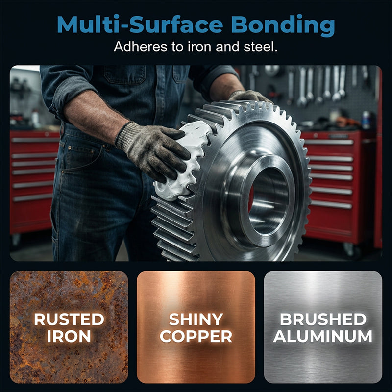 SteelBond Pro — Metaalreparatie Epoxy-Kneedmassa | 1+1 GRATIS