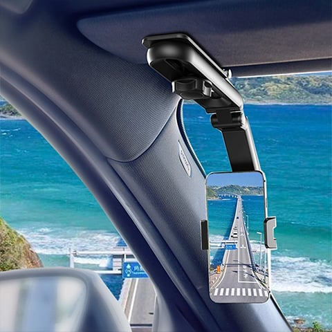 FlexMount™ 360° draaibare en uitschuifbare autotelefoonhouder