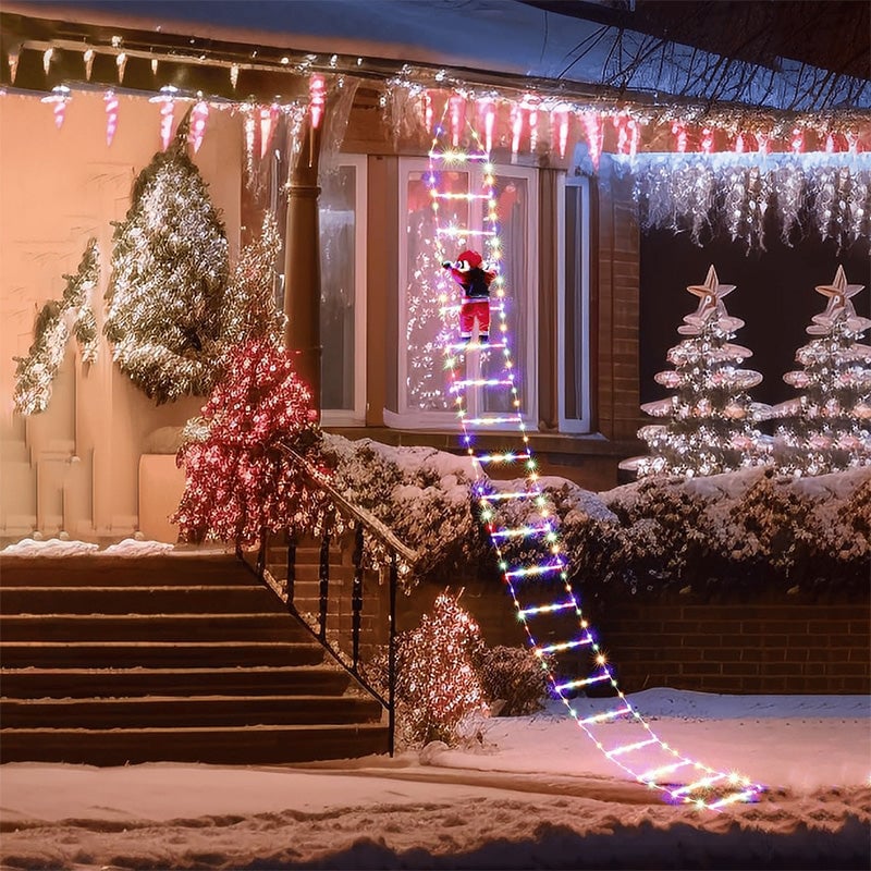 Xmasglow – Kerstladderverlichting met de Kerstman