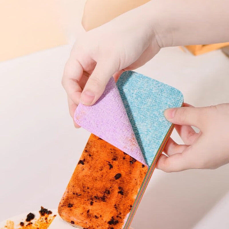 Regenboog Scheurdoek – Moeiteloos Schoonmaken Altijd en Overal
