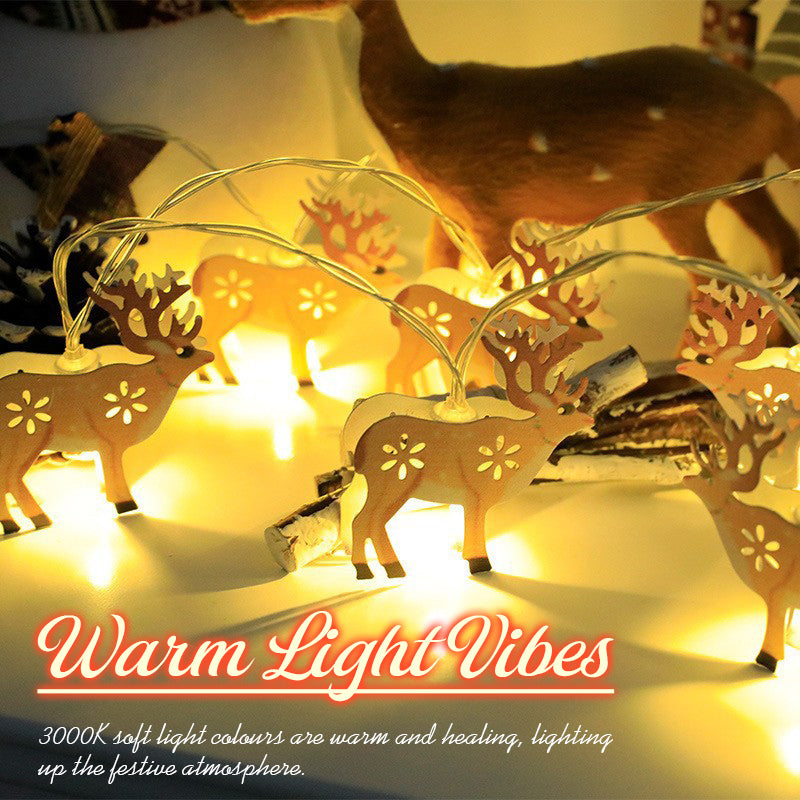 NordicGlow – Kerst LED ijzeren decoratieve lichtketting