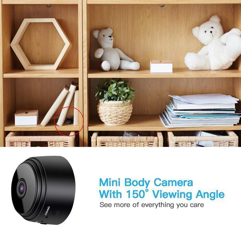 1080p WiFi minicamera - Beveilig je huis altijd en overal