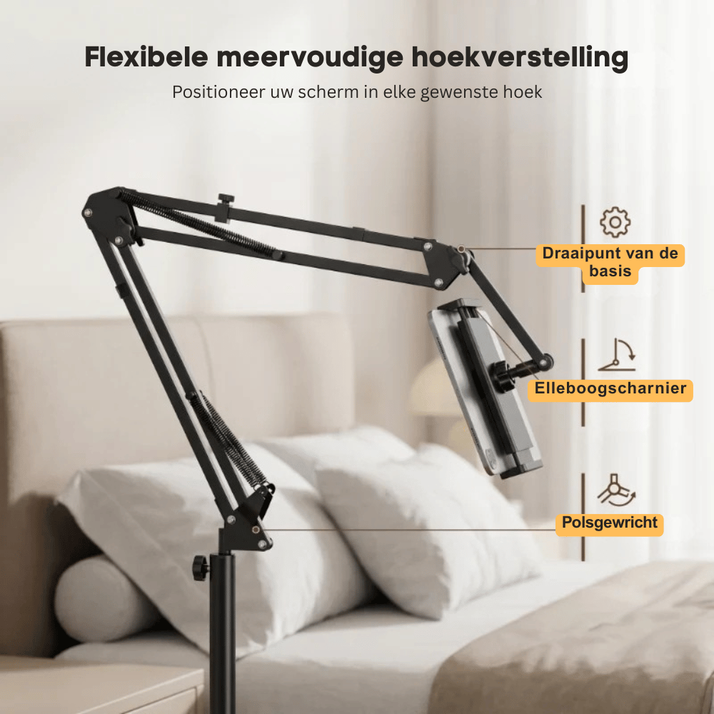 FlexHold — Magnetische Tabletstandaard | 50% KORTING