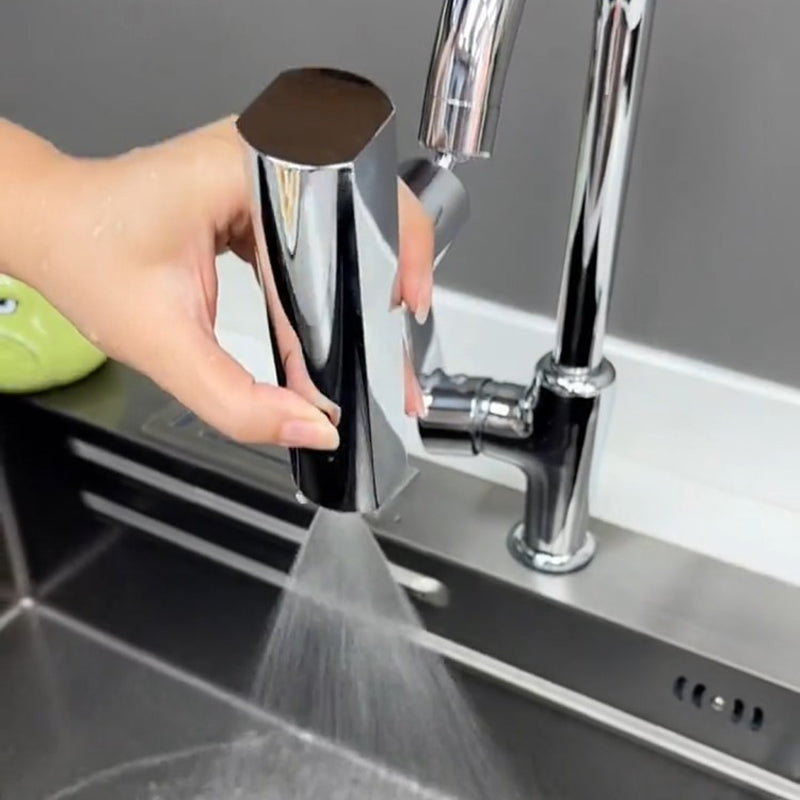 FlexiFlow™ – Uittrekbare Keukenkraansproeier voor Maximaal Bereik & Minimale Spetters | 50% KORTING