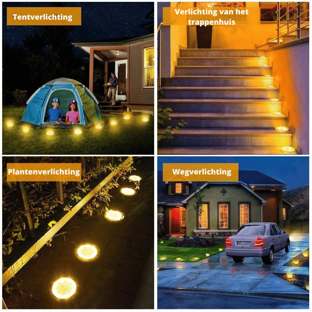 LumaPath — Solar Tuinverlichting | 1+1 GRATIS