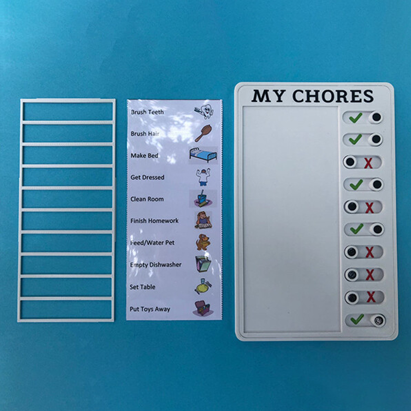 ChecklistBuddies - Maak klusjes leuk en overzichtelijk met de aanpasbare checklist | 50% KORTING